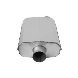 Hooker - Hooker Headers 21605HKR Maximum Flow Muffler 3" Offset In/Center Out Universal - Image 4