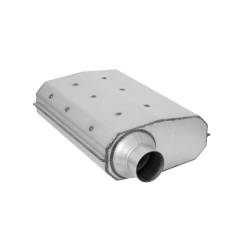 Hooker - Hooker Headers 21504HKR Aero Chamber Muffler 2.5" Offset In/Out 79-99 Mustang - Image 2
