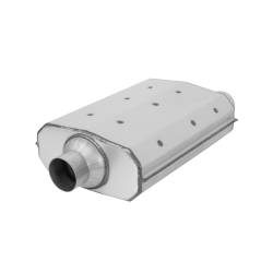 Hooker - Hooker Headers 21502HKR Aero Chamber Muffler 2.5" Offset Inlet/Center Outlet - Image 3