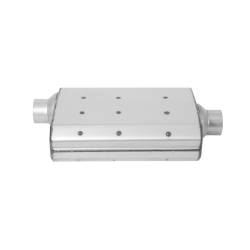 Hooker - Hooker Headers 21502HKR Aero Chamber Muffler 2.5" Offset Inlet/Center Outlet - Image 4