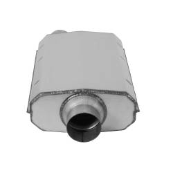 Hooker - Hooker Headers 21505HKR Aero Chamber Muffler 3" Offset Inlet/Center Outlet - Image 3