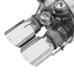 Hooker BlackHeart - Hooker Blackheart 70401313-RHKR 3.0" Axle-Back Exhaust for 05-08 Corvette - Image 5
