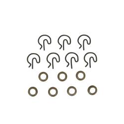 Hurst - Hurst 3327302 Pit Pack Steel Shifter Bushings Manual Transmission Shifters - Image 1