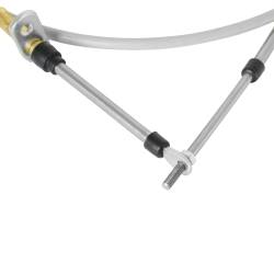 Hurst - Hurst 5008555 Replacement Shifter Cable ProMatic 2/V-Matic 2 5' Length Grey - Image 2