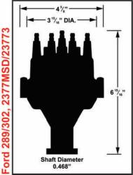 MSD - MSD Ignition 23773 Pro-Billet EFI Dual Sync Distributor for Ford 289/302 - Image 6