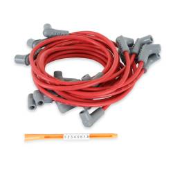 MSD - MSD Ignition 31419 Custom Spark Plug Wire Set Red for 85+ Chevy Truck 305-350 - Image 1