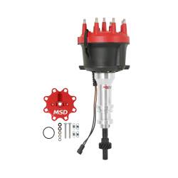 MSD - MSD Ignition 85840 Pro Billet Distributor w/Steel Gear for Ford 351W Roller Cam - Image 1