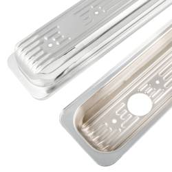 Mr Gasket - Mr Gasket 9847 Chrome Valve Covers Caps for 87-02 Chevy 305-350 Small Block - Image 4