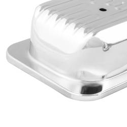 Mr Gasket - Mr Gasket 9847 Chrome Valve Covers Caps for 87-02 Chevy 305-350 Small Block - Image 6