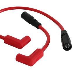 ACCEL - ACCEL 171100-R Custom Motorcycle Spark Plug Wire for 00-17 Softail 8mm Red - Image 3