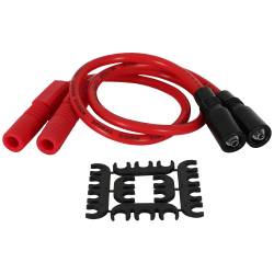 ACCEL - ACCEL 171098-R Custom Motorcycle Spark Plug Wire for 99-08 Touring 8mm Red - Image 4