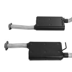 Flowmaster - Flowmaster 17106 Alu. Force II Cat-Back Exhaust System for 87-93 Mustang GT 5.0L - Image 4