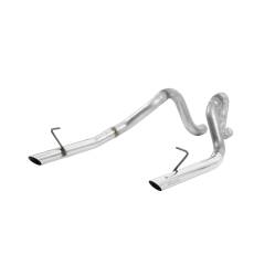 Flowmaster - Flowmaster 815814 Prebent Tailpipe 2.5" RR Exit Pair for 86-93 Mustang LX/GT 5.0 - Image 1