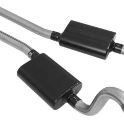 Flowmaster - Flowmaster 817273 2.5" American Thunder Header-Back Exhaust for 64-66 Mustang - Image 4