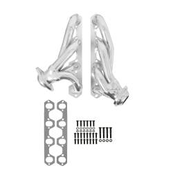 FlowTech - Flowtech 91627-1FLT Shorty Smog Headers Ceramic 50 States Emissions Legal - Image 1