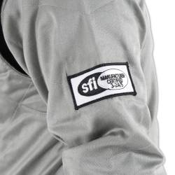 Simpson Safety - Simpson Safety RN05121 Renegade Racing Suit Small Gray/Black - Image 2