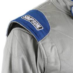Simpson Safety - Simpson Safety RN05121 Renegade Racing Suit Small Gray/Black - Image 8