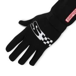 Simpson Safety - Simpson Safety SSYK Super Sport Glove XS Black SFI 3.3/1 - Image 3