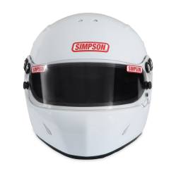 Simpson Safety - Simpson Safety 7870021 Devil Ray 3.0 Medium Racing Helmet Gloss White - Image 2