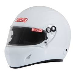 Simpson Safety - Simpson Safety 7870021 Devil Ray 3.0 Medium Racing Helmet Gloss White - Image 1