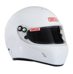 Simpson Safety - Simpson Safety 7870001 Devil Ray 3.0 X-Small Racing Helmet Gloss White - Image 3