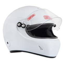 Simpson Safety - Simpson Safety 7870001 Devil Ray 3.0 X-Small Racing Helmet Gloss White - Image 4