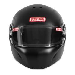 Simpson Safety - Simpson Safety 7870028 Devil Ray 3.0 Medium Racing Helmet Matte Black - Image 2