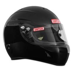 Simpson Safety - Simpson Safety 7870012 Devil Ray 3.0 Small Racing Helmet Gloss Black - Image 3