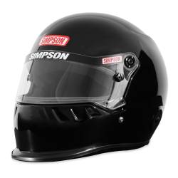 Simpson Safety - Simpson Safety 7950032 SD1 Helmet Large Gloss Black Snell SA2020 - Image 1