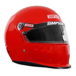 Simpson Safety - Simpson Safety 7950024 SD1 Medium Racing Helmet Gloss Red - Image 3