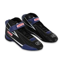 Simpson Safety - Simpson Safety SC115B Supercoil Racing Shoe Size 11.5 Black/Blue - Image 4
