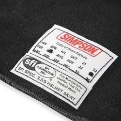 Simpson Safety - Simpson Safety 97068 SFI5 CarbonX Helmet Skirt Removable - Image 6