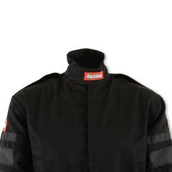 Racequip - RaceQuip 110008RQP One Piece Fire Racing Suit Black 3XL - Image 5