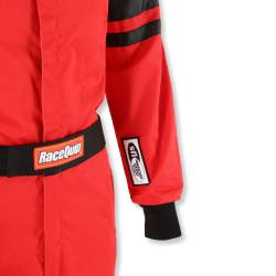 Racequip - RaceQuip 110012RQP One Piece Fire Racing Suit Red Small - Image 5