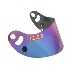 Simpson Safety - Simpson Safety 84303 Helmet Shield Iridium for Devil Ray - Image 5