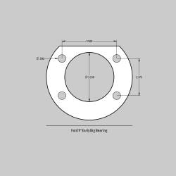Baer Brakes - BAER Brakes 4262259B 12" Rear SS4 w/P-Brake Black for Ford 9" Big Bearing 5x4.5 - Image 4