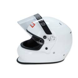 Racequip - RaceQuip 2261196RQP Pro Youth Full-Face Helmet Gloss White - Image 3