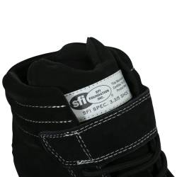 Racequip - RaceQuip 30500085RQP Carbon-L Series Race Shoes Black 8.5 US Mens Womens 10.5 - Image 3