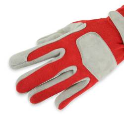 Racequip - RaceQuip 351013RQP 351 Series 1-Layer Nomex Race Gloves Red Medium - Image 4