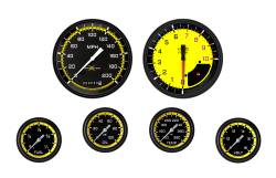 Classic Instruments - Classic Instruments AX351YBLF Gauge Set - Image 1