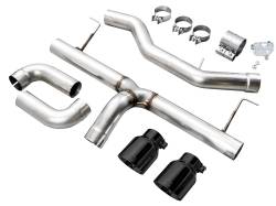 AWE Tuning - AWE Tuning 3020-33429 Black Axle-Back Exhaust System BMW Coupe/Sedan 2.0 AWD/RWD - Image 6