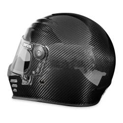 Simpson Motorcycle - Simpson Motorcycle OB3CLG Outlaw Bandit 3 Large Motorcycle Helmet Carbon Fiber - Image 5