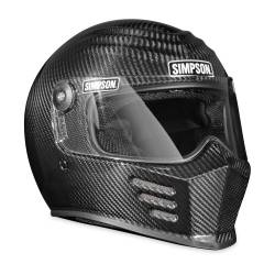 Simpson Motorcycle - Simpson Motorcycle OB3CSM Outlaw Bandit 3 Small Motorcycle Helmet Carbon Fiber - Image 3