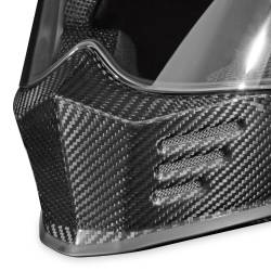 Simpson Motorcycle - Simpson Motorcycle OB3C2X Outlaw Bandit 3 2X-Large Motorcycle Helmet Carbon - Image 8