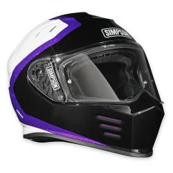 Simpson Motorcycle - Simpson Motorcycle GBDROYLG Ghost Bandit Large Motorcycle Helmet Royal - Image 6