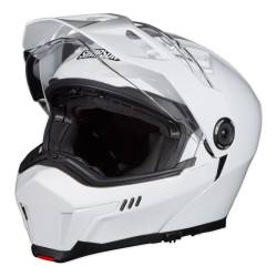 Simpson Motorcycle - Simpson Motorcycle JB12X Journey Bandit 2X-Large Motorcycle Helmet Gloss White - Image 5