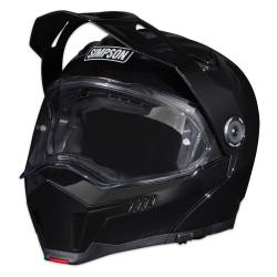 Simpson Motorcycle - Simpson Motorcycle JB2XS Journey Bandit X-Small Motorcycle Helmet Gloss Black - Image 1