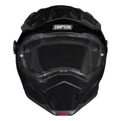 Simpson Motorcycle - Simpson Motorcycle JB2LG Journey Bandit Large Motorcycle Helmet Gloss Black - Image 6