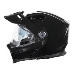 Simpson Motorcycle - Simpson Motorcycle JB2LG Journey Bandit Large Motorcycle Helmet Gloss Black - Image 8