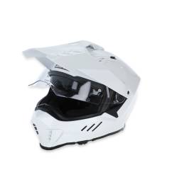 Simpson Motorcycle - Simpson Motorcycle XB1LG Xcursion Bandit Large Motorcycle Helmet Gloss White - Image 3